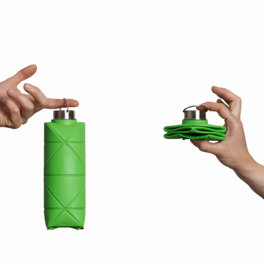 FOLDABLE ORIGAMI BOTTLE MIGHTY GREEN