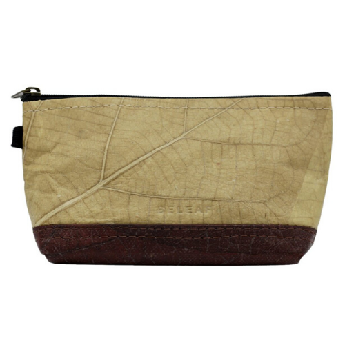 COSMETIC BAG - MADE OF LEAFS