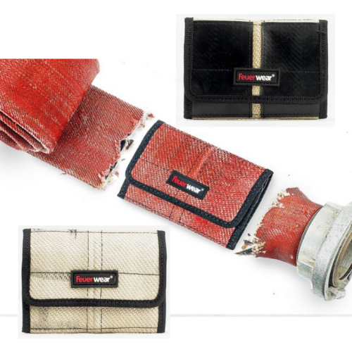 WALLET MADE OF UPCYCELD FIRE-WEAR HOSES