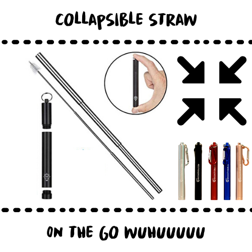 STRAW COLLAPSIBLE